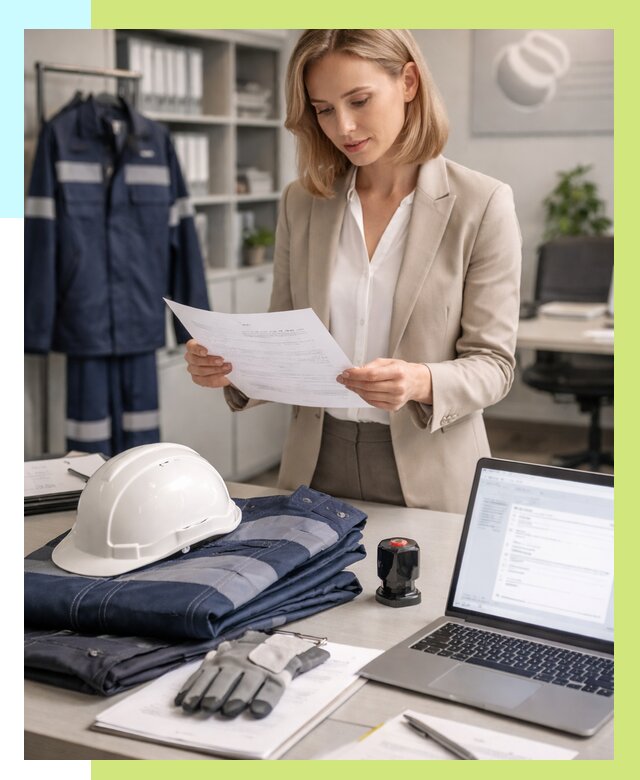 Сертификация спецодежды в Сургуте от 7155 р. | Алешин-Срг