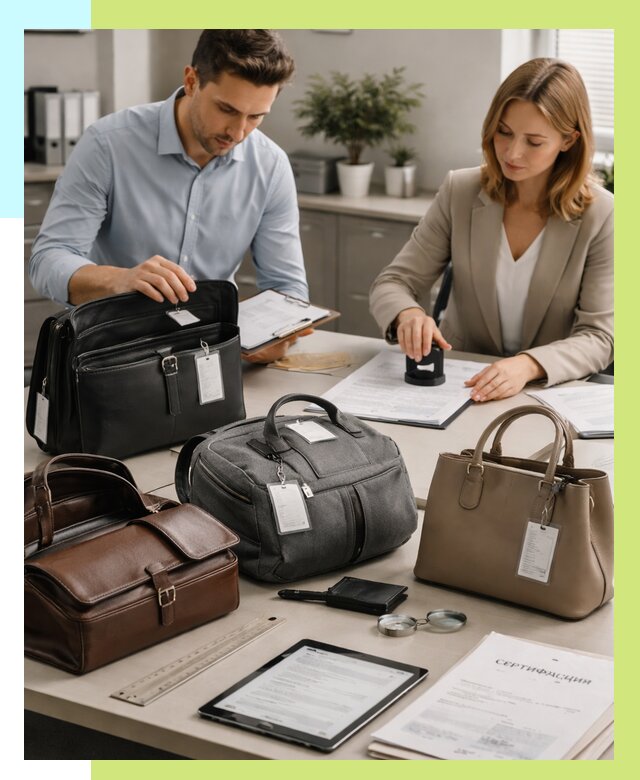 Сертификация сумок в Сургуте от 7667 руб. | Алешин-Срг