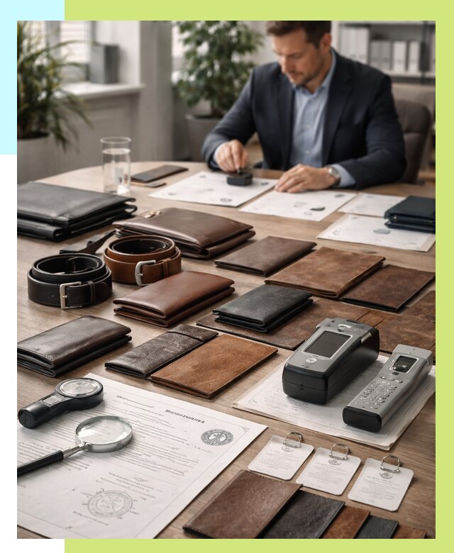 Сертификация кожаных изделий в Сургуте от 12266 р. | Алешин-Срг