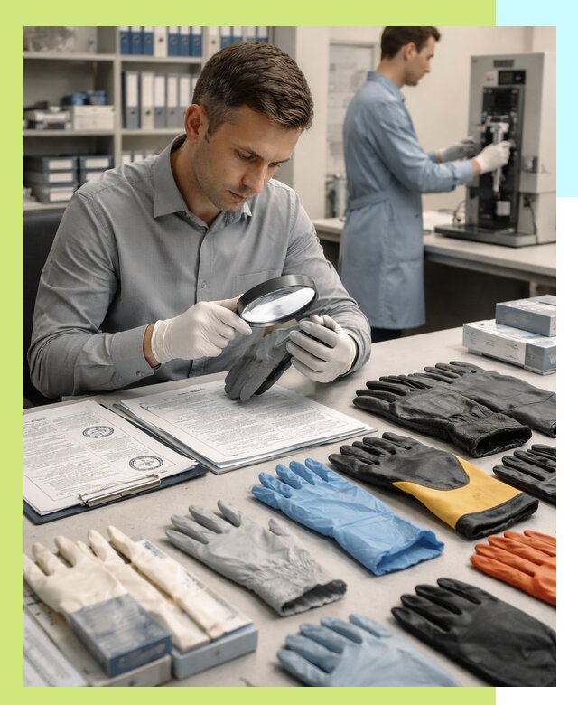 Сертификация перчаток и средств защиты продукции в Сургуте