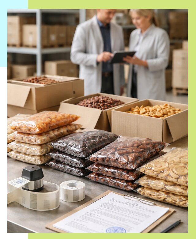 Сертификация сухофруктов в Сургуте от 12266 р. | Алешин-Срг под ключ