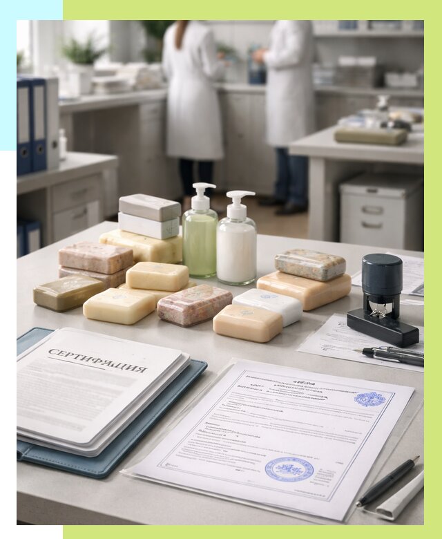 Сертификация мыла и сертификат на мыло в Сургуте от 12266 | Алешин-Срг