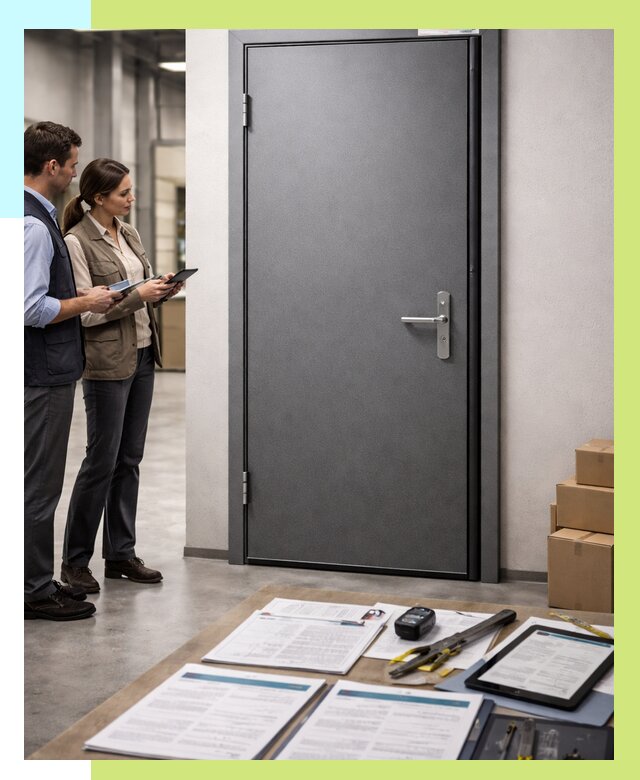 Сертификация противопожарных дверей в Сургуте от 9200 р. | Алешин-Срг