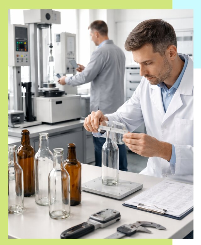 Сертификация стеклянных бутылок и сопутствующей упаковки в Сургуте