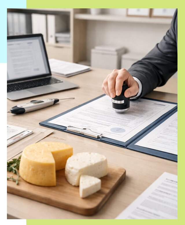 Сертификация сыров в Сургуте от 15333 р | Сертификат на сыр Алешин-Срг