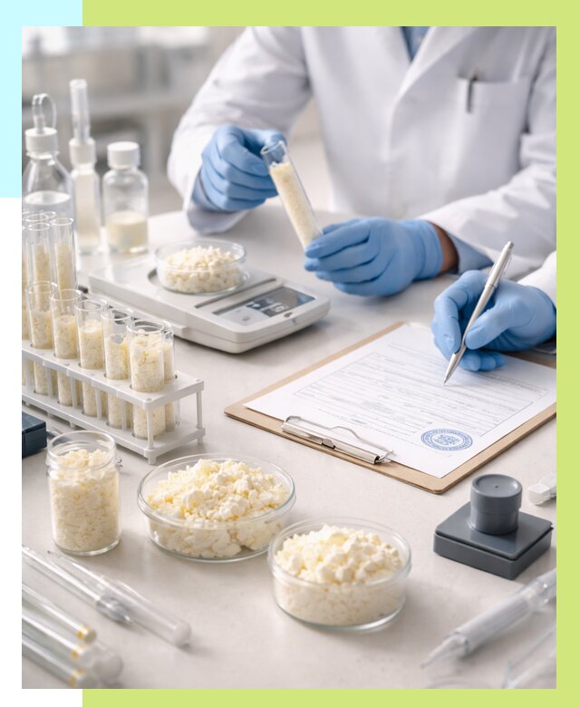 Сертификация творога в Сургуте от 12266 р. под ключ | Алешин-Срг