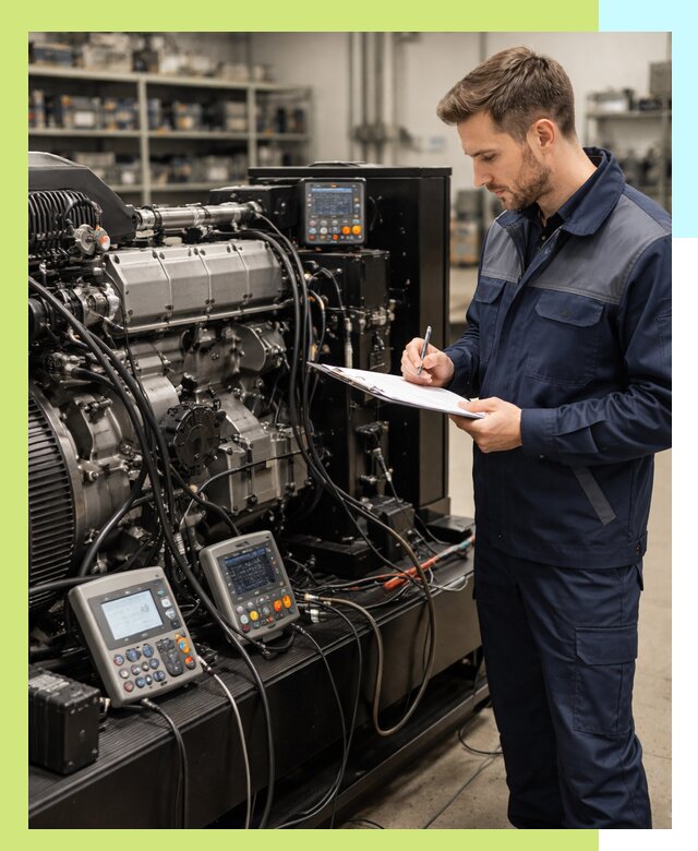 Сертификация дизельных генераторов и их оборудования в Сургуте