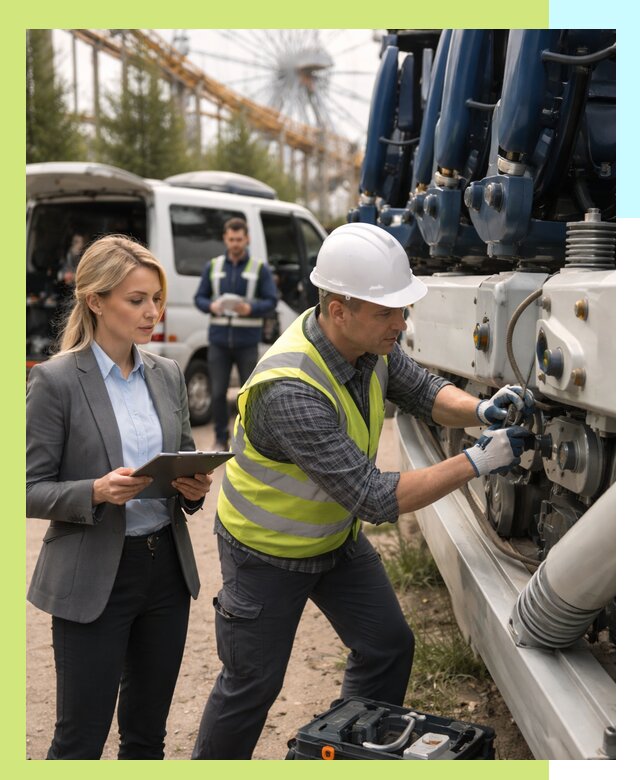 Сертификация аттракционов и проверка безопасности в Сургуте