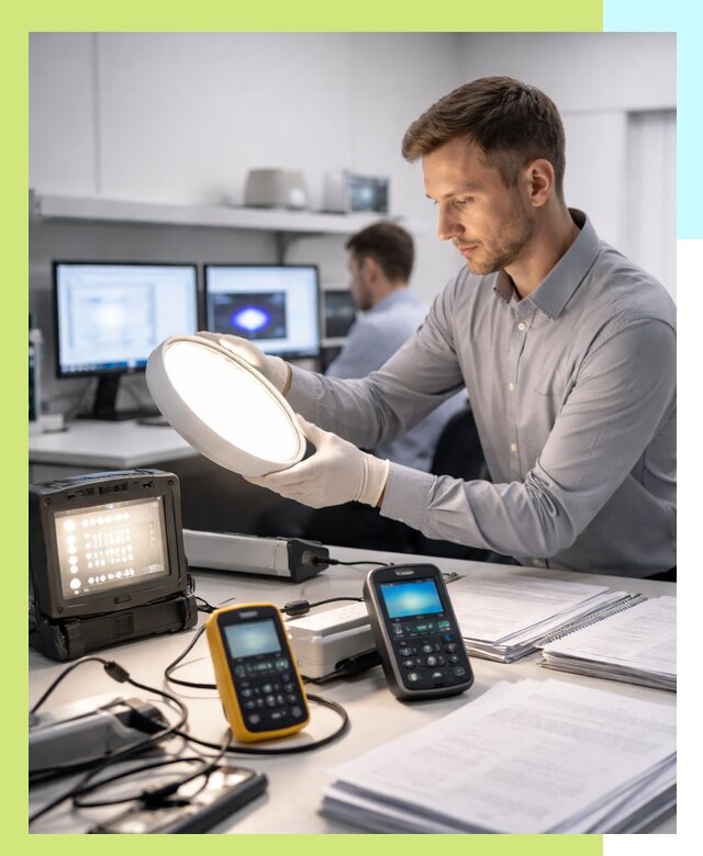 Сертификация светильников в Сургуте: испытания и оформление