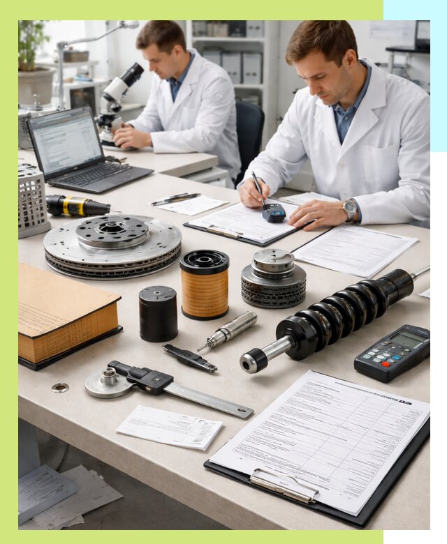 Сертификация автозапчастей и комплектующих в Сургуте по ГОСТ