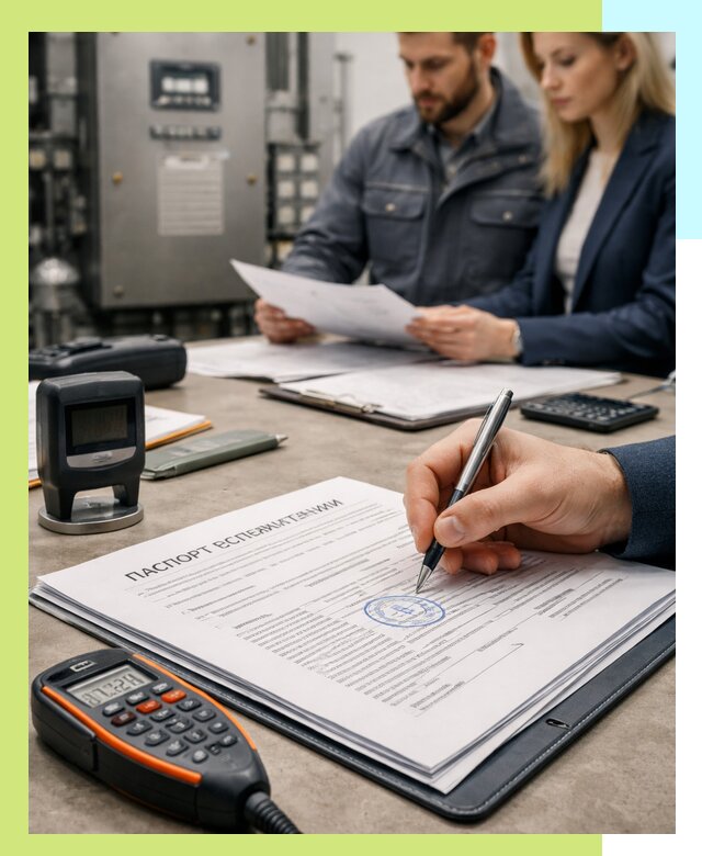 Оформление паспорта эксплуатации оборудования в Сургуте