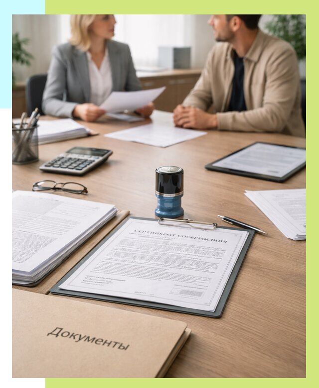 Сертификат соответствия на продукцию в Сургуте от 15333 р.|Алешин-Срг