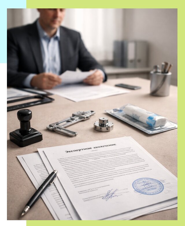 Экспертное заключение на продукцию в Сургуте от 8689 р. | Алешин-Срг