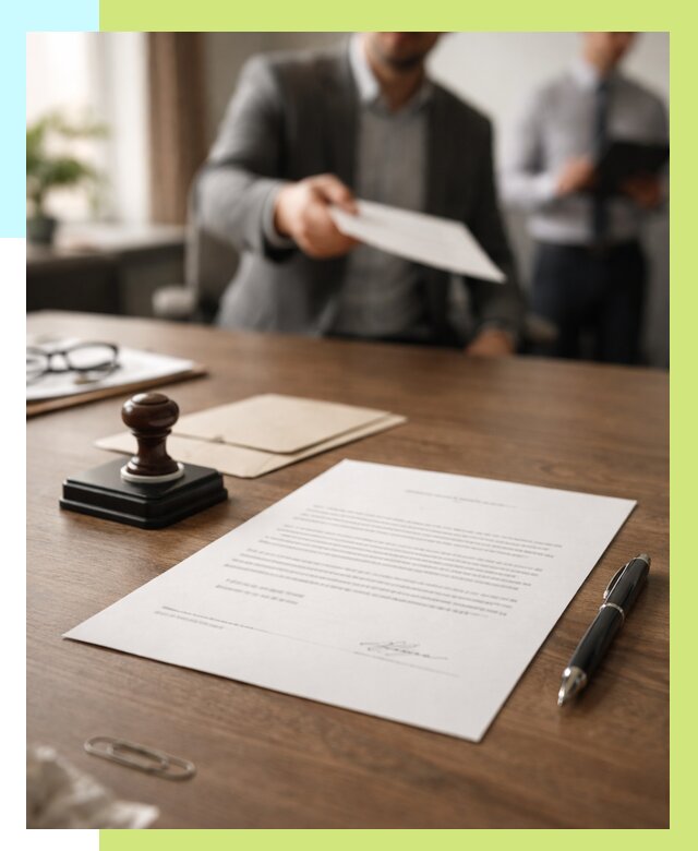 Отказное письмо по сертификации в Сургуте от 3578 р. | Алешин-Срг