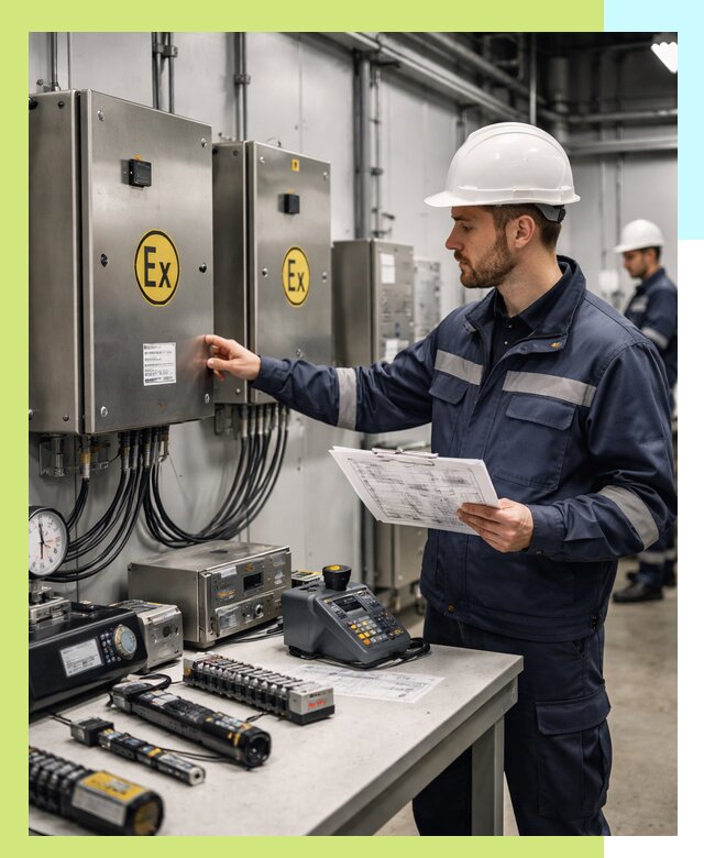 Сертификат взрывозащиты промышленного оборудования в Сургуте