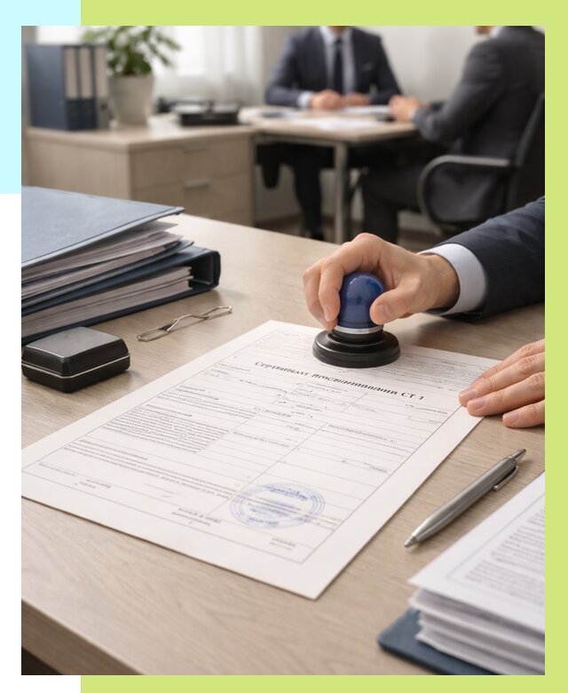 Сертификат происхождения СТ 1 в Сургуте от 4600 р. | Алешин-Срг