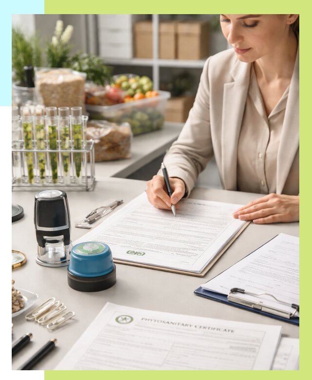 Фитосанитарный сертификат оформить в Сургуте от 4600 р. | Алешин-Срг