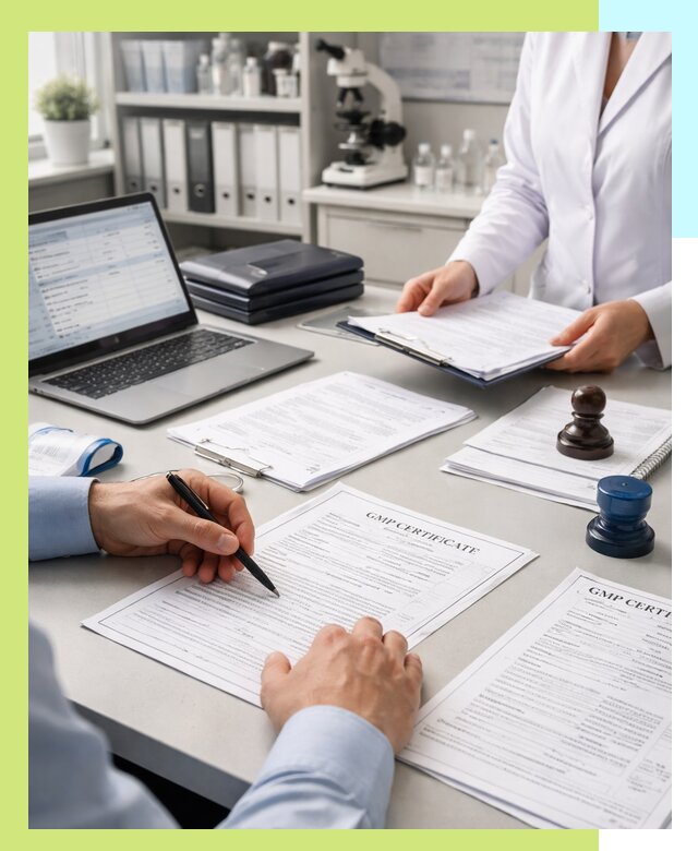 Оформление сертификата GMP в Сургуте для фармпроизводства