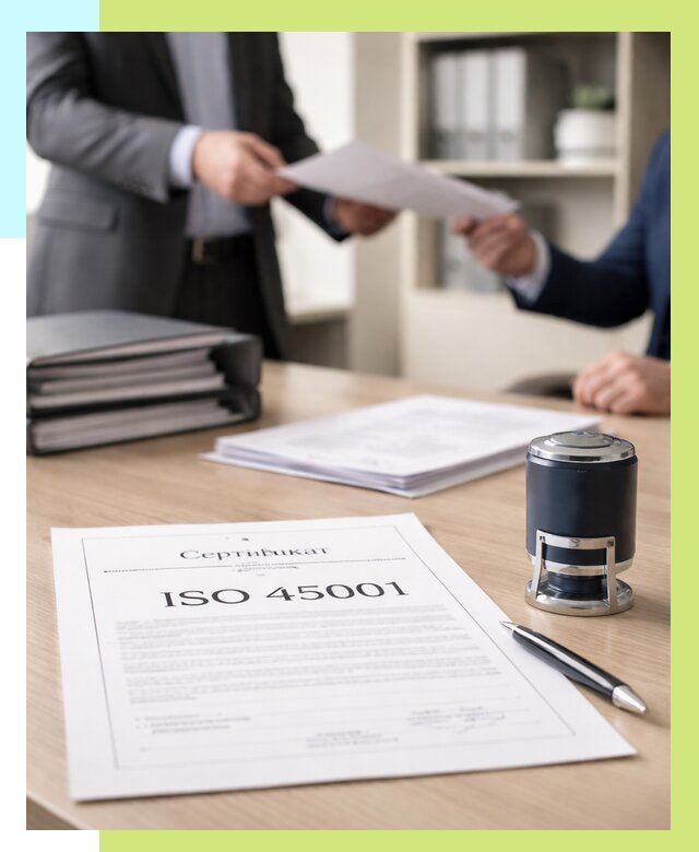 Сертификат ISO 45001 в Сургуте под ключ от 45999 р. | Алешин-Срг