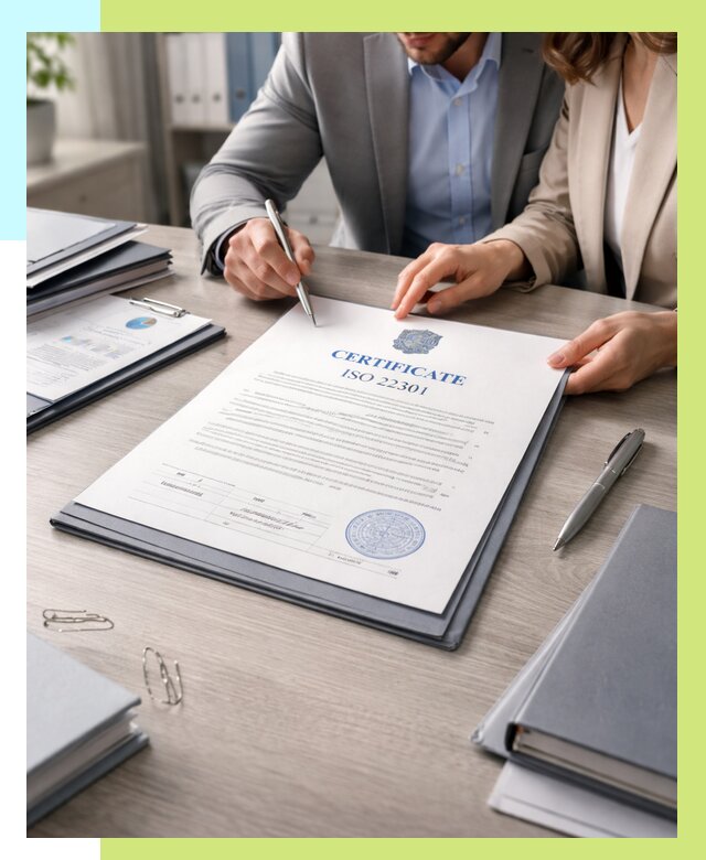Сертификат ISO 22301 в Сургуте от 45999 р. | Алешин-Срг срочно