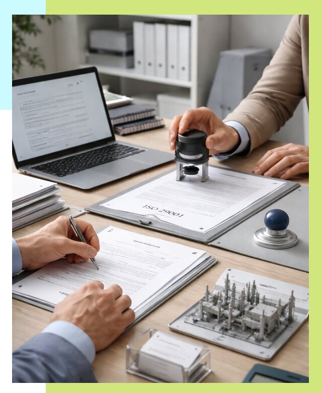 Сертификат ISO 29001 в Сургуте под ключ от 76665 р. | Алешин-Срг