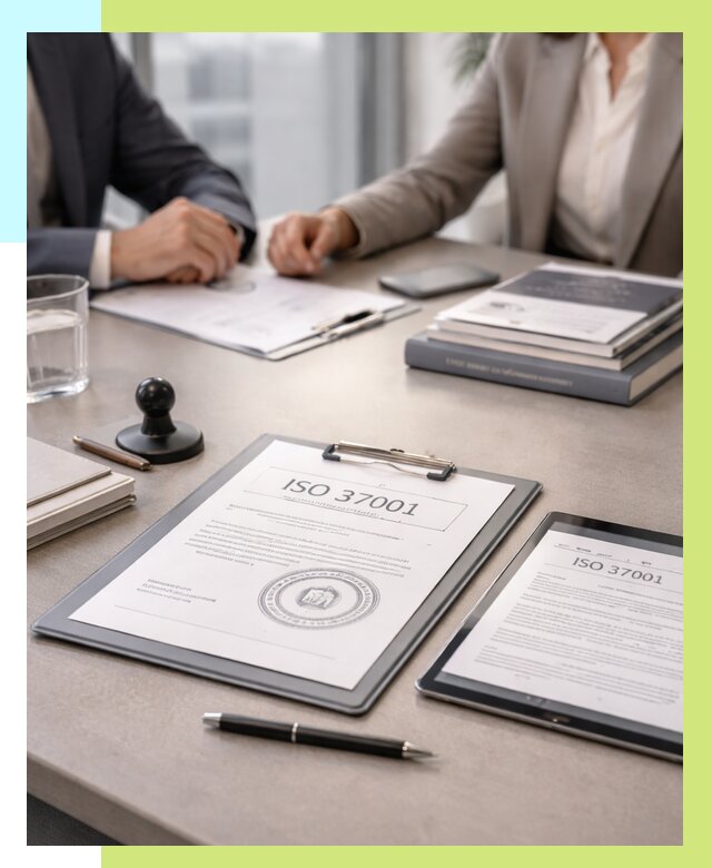 Сертификат ISO 37001 в Сургуте оформить от 122664 р. Алешин-Срг